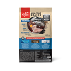 Orijen Amazing Grain Original Dry Dog Food back of bag.