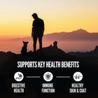 * Digestive Health
* Immune Function
* Healthy Skin & Coat