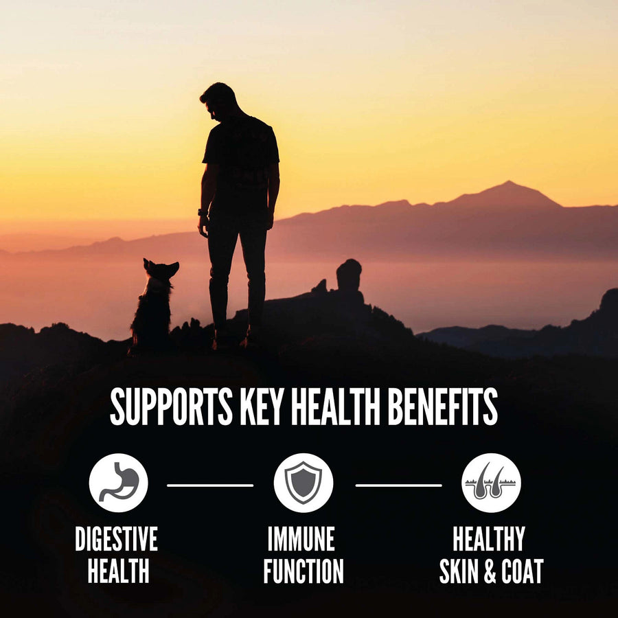 * Digestive Health
* Immune Function
* Healthy Skin & Coat