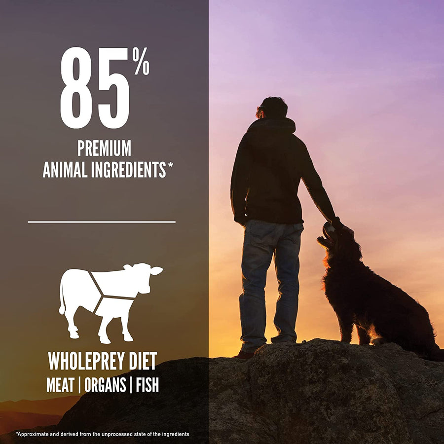 85% Premium Animal Ingredients.
