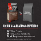 *27% More Protein
*19 More Animal Ingredients
*First 5 Ingredients Fresh or Raw