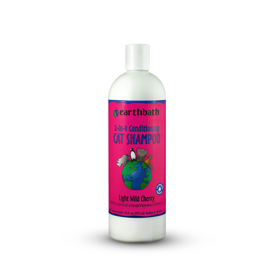 Earthbath 2-in-1 Conditioning Cat Shampoo