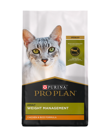 Purina Pro Plan Focus Weight Management Chicken & Rice Formula Dry Cat Food
