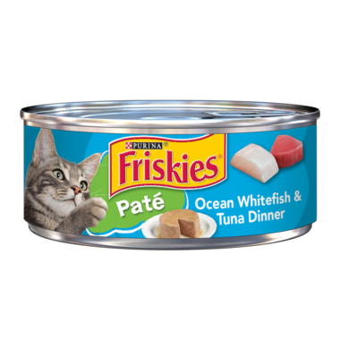 Friskies Pate Ocean Whitefish & Tuna Dinner Canned Cat Food