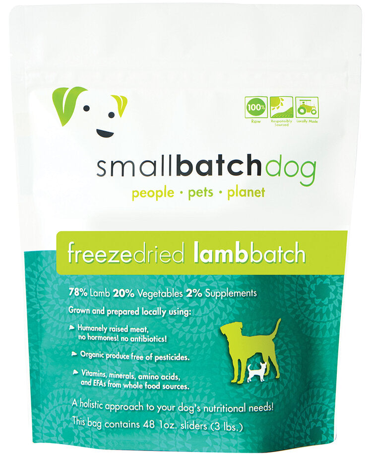 Small Batch Freeze Dried Lamb Dog Food