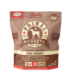 Primal Frozen Raw Pork for Dog 3lbs, Front Pouch