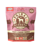 Primal Frozen Raw Turkey & Sardine Formula for Dog 3lb, Front Pouch
