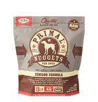 Primal Frozen Raw Venison Formula for Dog 3lb, Front Pouch