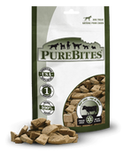 PureBites Freeze Dried Beef Liver Dog Treats, Front Pouch