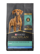 Purina Pro Plan Large Breed Puppy Formula Dry Dog Food Front Packaging