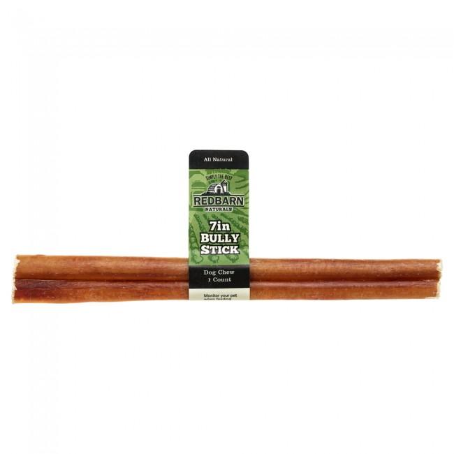 Redbarn Bully Stick Dog Treat 7in, Front Packaging