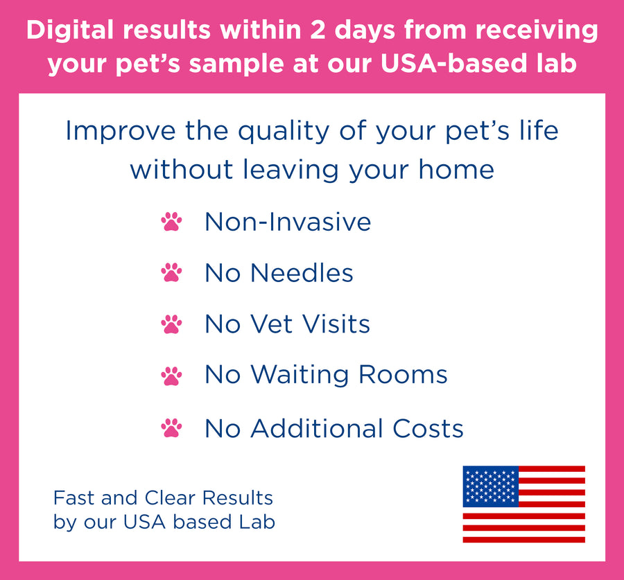 UCARI At Home Allergy Test Kit For Pets