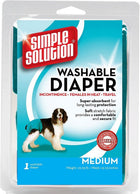 Simple Solution Washable Diaper Medium, Single Pack
