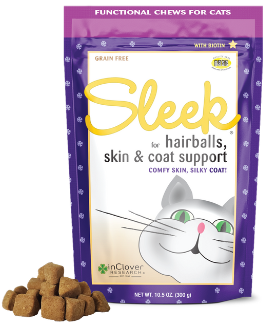 InClover Sleek Skin & Coat Cat Treats