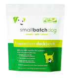 Small Batch Freeze Dried Duck Dog Food 14oz, Front Pouch