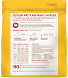 Sojos Complete Beef Dog Food Mix 7lbs, Back Pouch