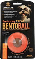 Starmark Everlasting Treat Bento Ball Dog Chew Toy 17g, Front Packaging