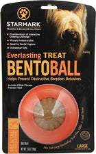 Starmark Everlasting Treat Bento Ball Dog Chew Toy 3.5oz, Front Packaging