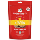 Stella & Chewy's Chewy's Chicken Grain Free Dinner Patties Freeze Dried Raw Dog Food 14oz, Front Pouch