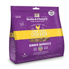Stella & Chewy's Grain Free Chick Chick Chicken Dinner Morsels Freeze Dried Raw Cat Food 18oz, Front Bag