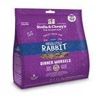 Stella & Chewy's Absolutely Rabbit Dinner Morsels Grain Free Freeze Dried Raw Cat Food 18oz, Front Bag