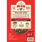 Stella & Chewy's Raw Blend Wholesome Grains Red Meat Dry Dog Food Back Bag