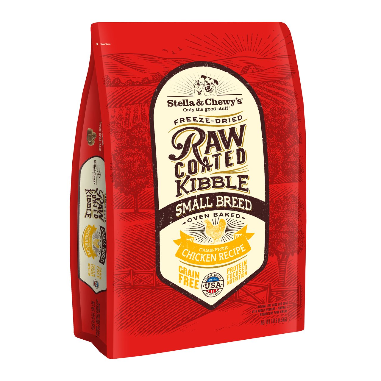 Stella & Chewy's Raw Coated Small Breed Cage Free Chicken Recipe Dog F