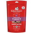 Stella & Chewy's Tantalizing Turkey Grain Free Dinner Patties Freeze Dried Raw Dog Food Front Pouch