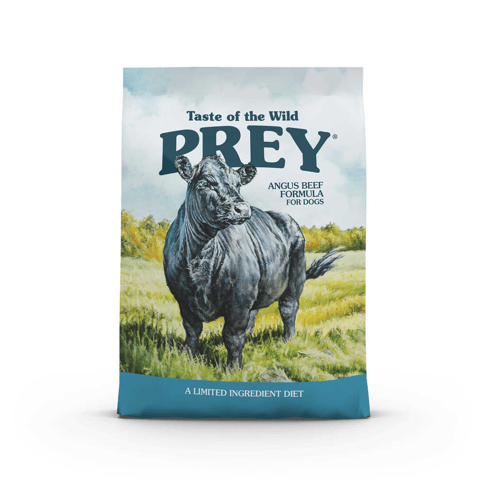 Taste of the Wild Prey Angus Beef Dog Food, Front of Bag