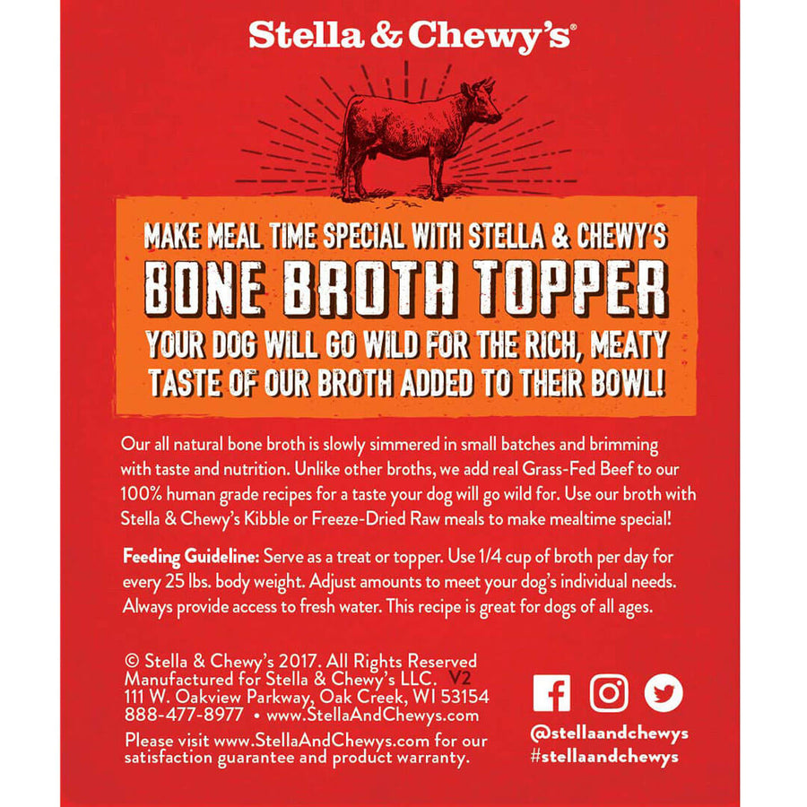 Stella & Chewy's Grass-Fed Beef Broth Topper