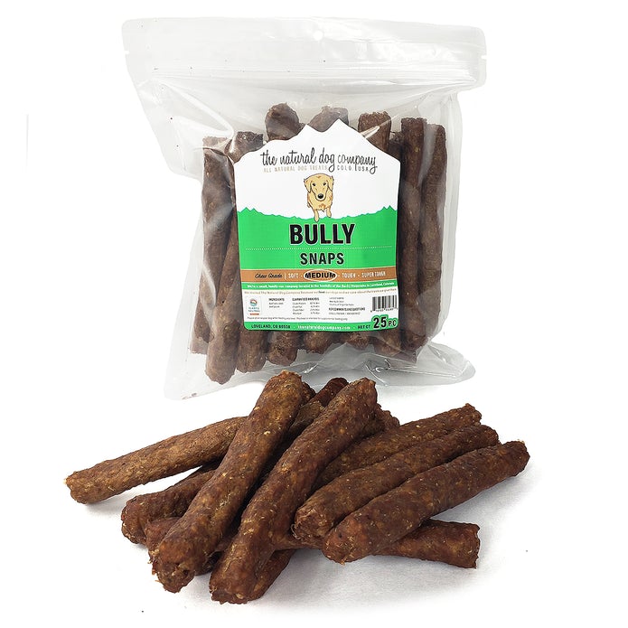 Tuesday's Natural Dog Company Bully Snaps 5" Dog Treat, 25pcs