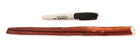 Tuesday's Natural Dog Company Odor Free Bully Sticks Thick 1 LB Dog Treats, compared to a pen size