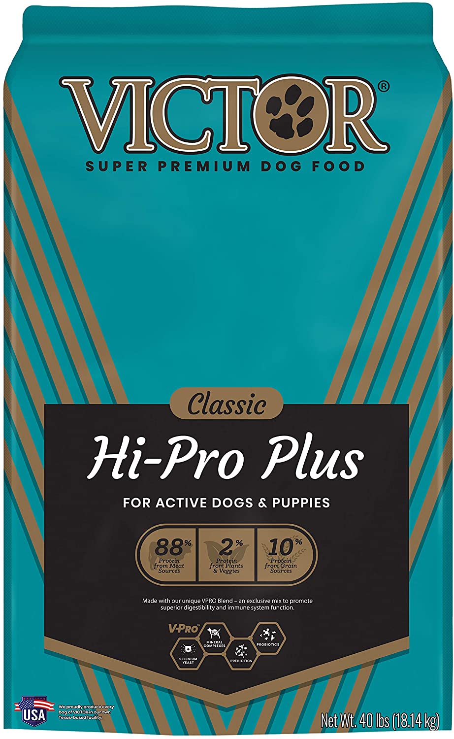 Victor Hi-Pro Plus Dog Food 40 lb