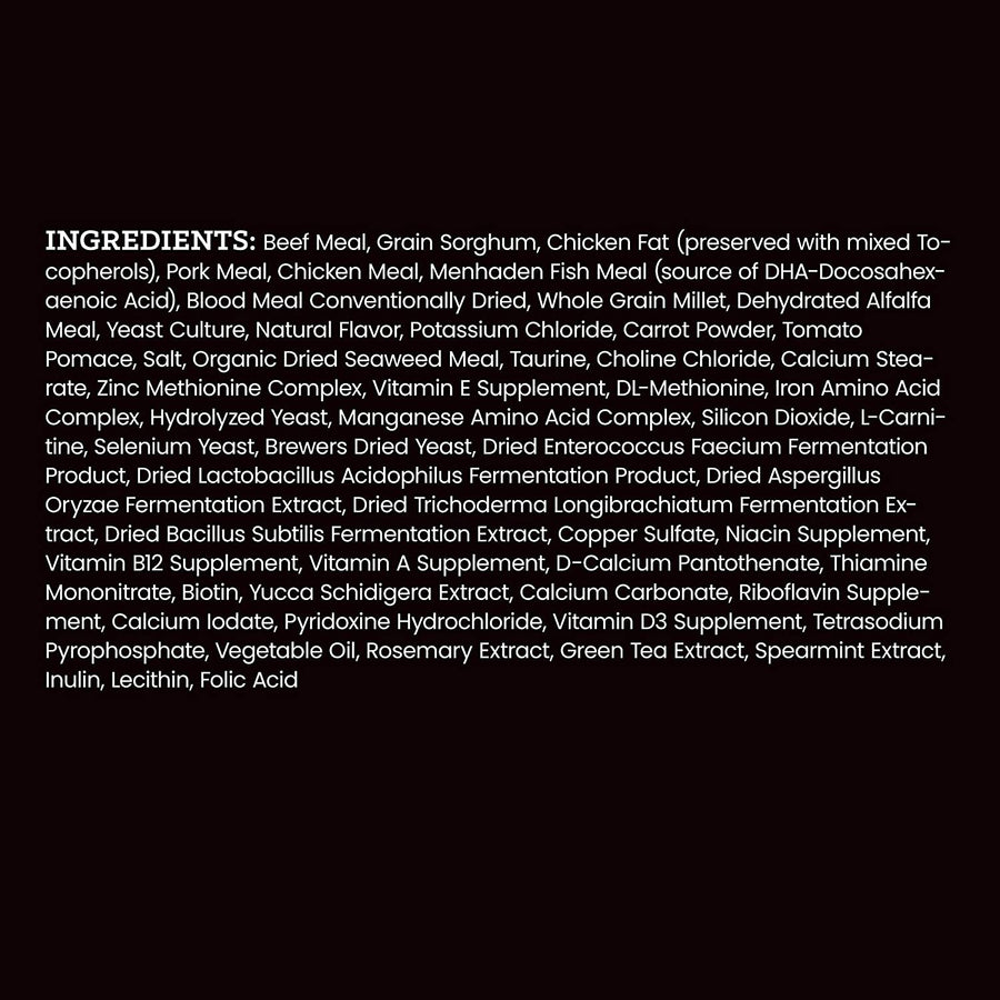 Victor Classic Hi-Pro Plus Dog & Puppy Food Ingredients