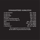 Victor Select Lamb & Brown Rice Dog Food Guaranteed Analysis