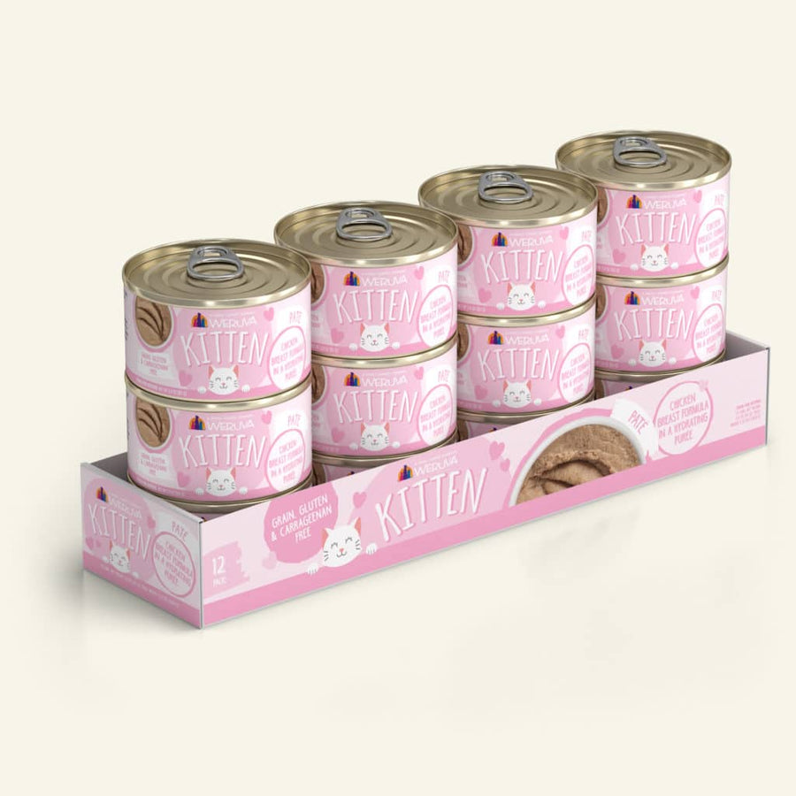 Weruva Kitten Chicken Breast Canned Food 3oz, 12-Can Pack