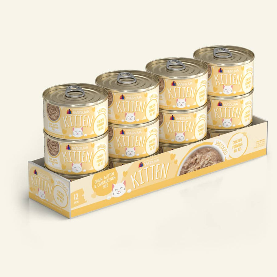 Weruva Kitten Chicken Canned Food 3oz, 12-pack 