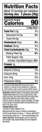 Wiley Wallaby Green Apple Australian Style Licorice 10oz, Nutrition Facts & Ingredients