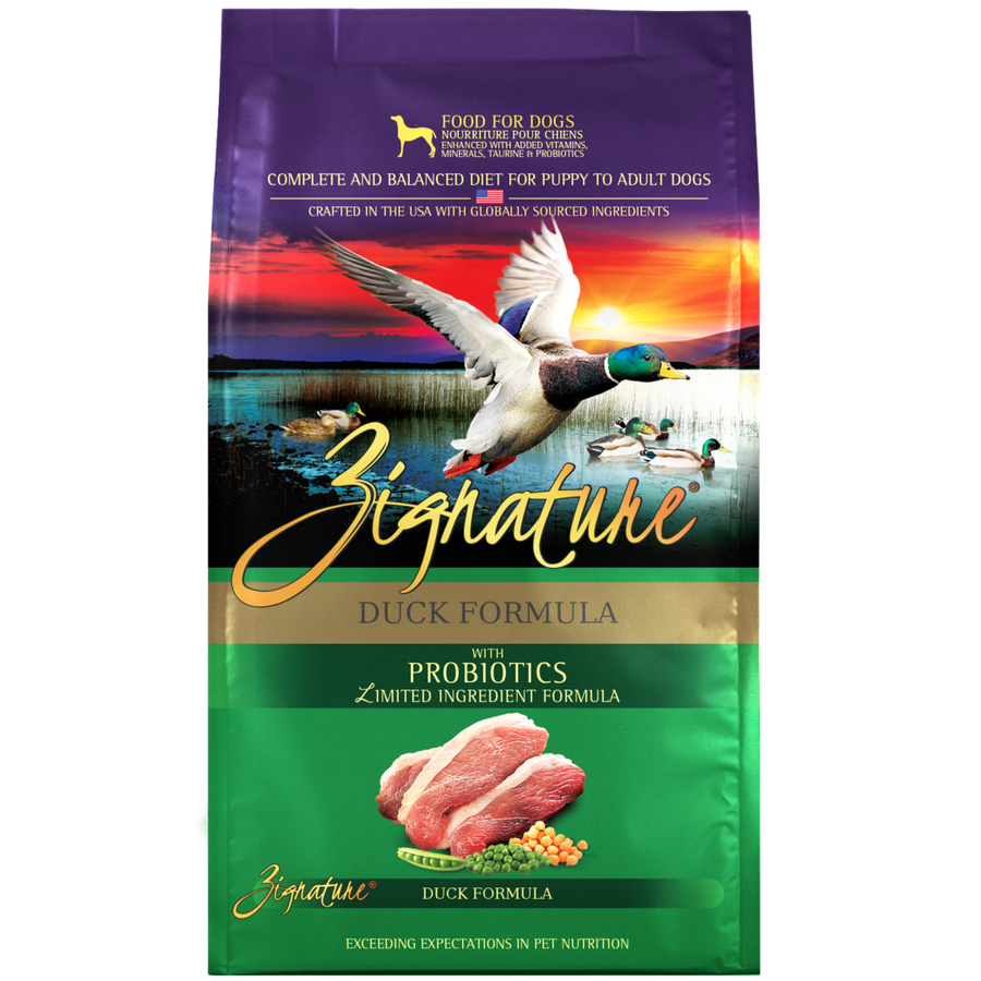 Zignature Limited Ingredient Diet Grain Free Duck Recipe Dry Dog Food