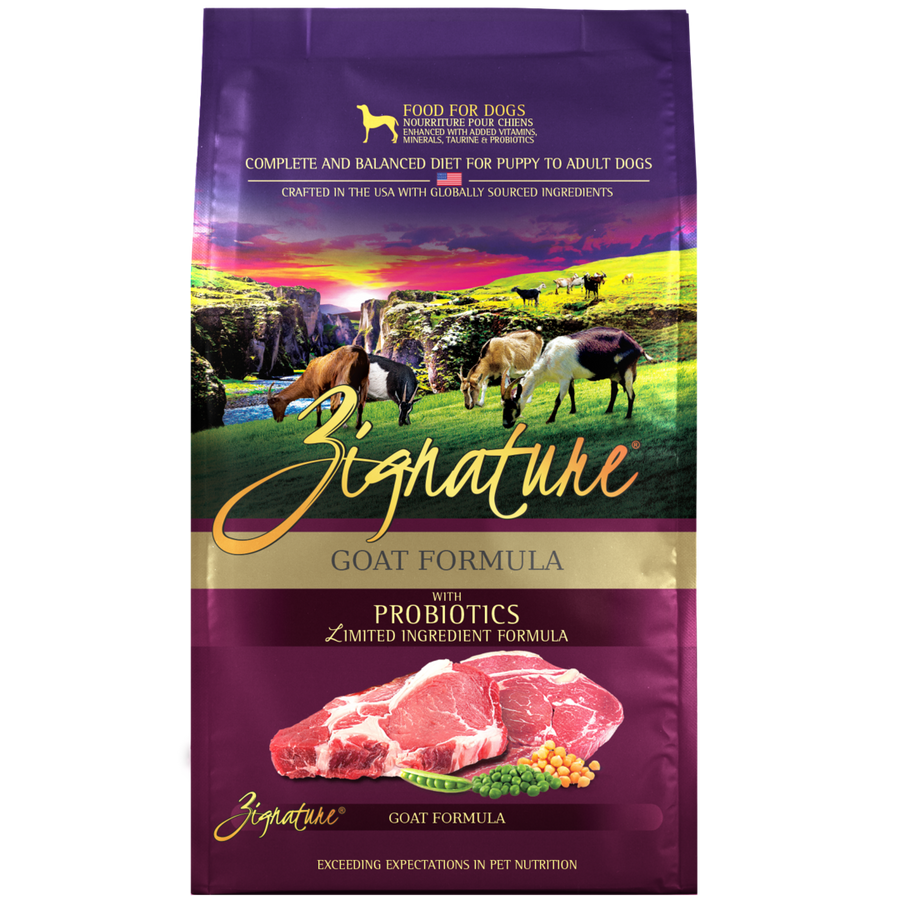 Zignature Limited Ingredient Diet Grain Free Goat Recipe Dry Dog Food