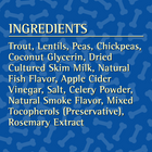 Zignature Grain Free Trout Formula Soft Moist Dog Treats, Ingredients list