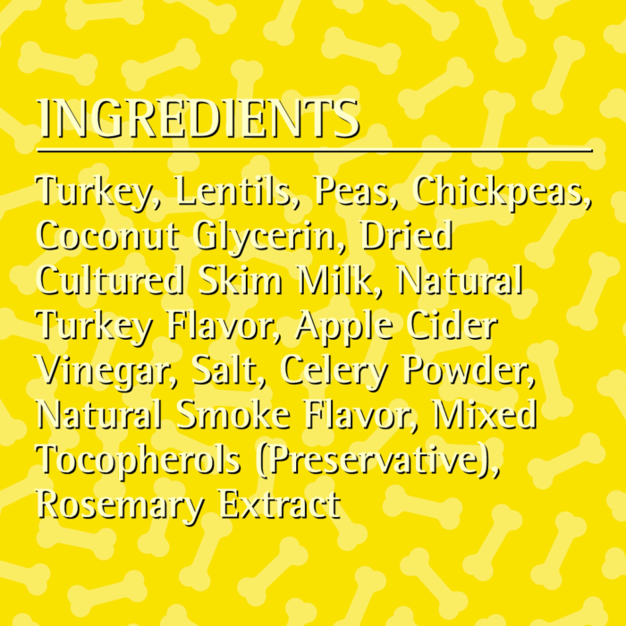 Zignature Grain Free Turkey Formula Soft Moist Dog Treats Ingredients List