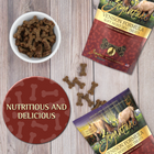 Zignature Grain Free Venison Formula Soft Moist Dog Treats, Nutritious and delicious