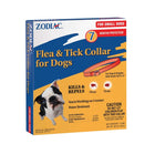 Zodiac Flea & Tick Collar For Dogs Box, Front Packaging