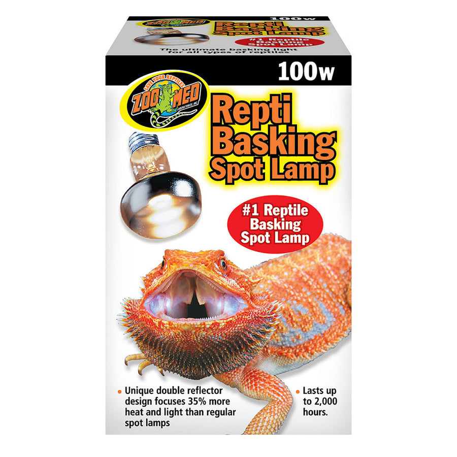 Zoo Med Repti Basking Spot Lamp 100w, Front Box