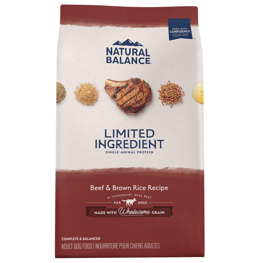 Natural Balance® Limited Ingredient Beef & Brown Rice Recipe Dry Dog Food