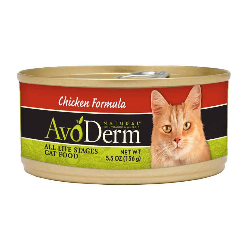 Avoderm Natural Kitten and Adult Chicken Formula Canned Cat Food