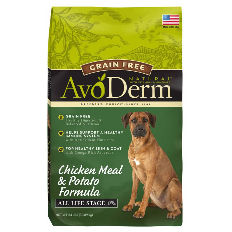 Avoderm Grain Free Chicken & Vegetable Recipe Dry Dog Food