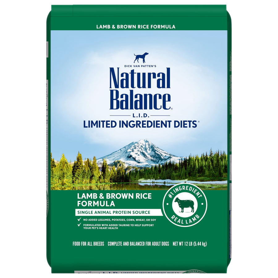 Natural Balance® Limited Ingredient Lamb & Brown Rice Recipe Dry Dog Food