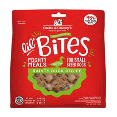 Stella & Chewy's Lil' Bites Dainty Duck Freeze Dried Dog Food